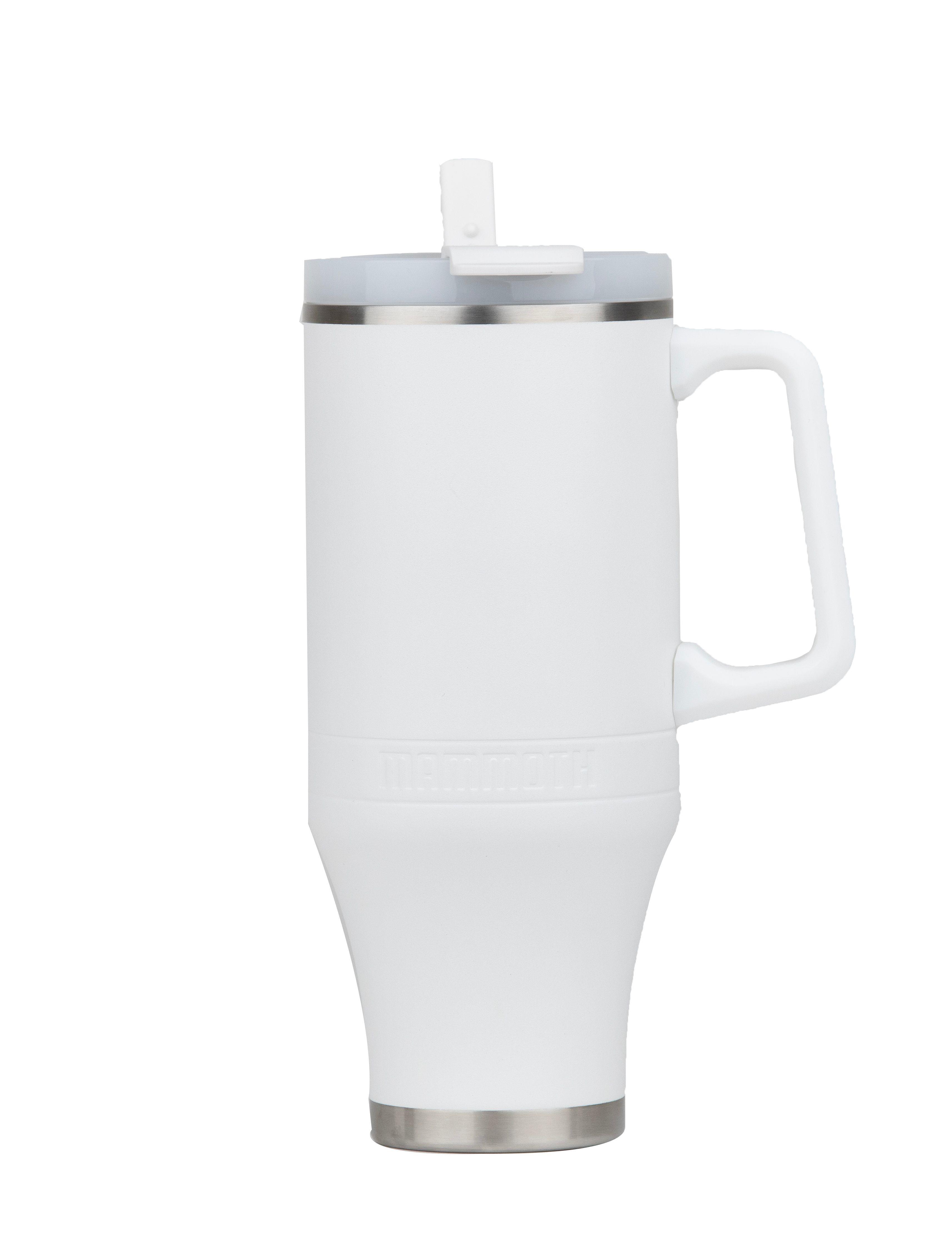 Ascent  40 oz. Tumbler with Handle - White