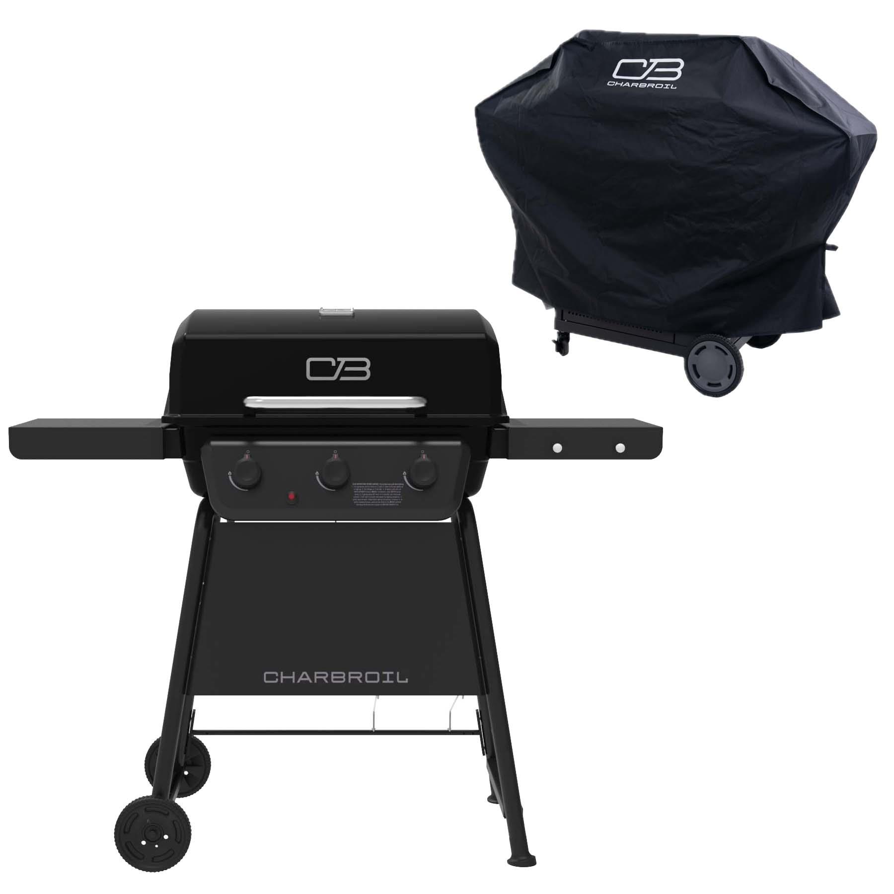 3-Burner Gas Grill and Cover Package