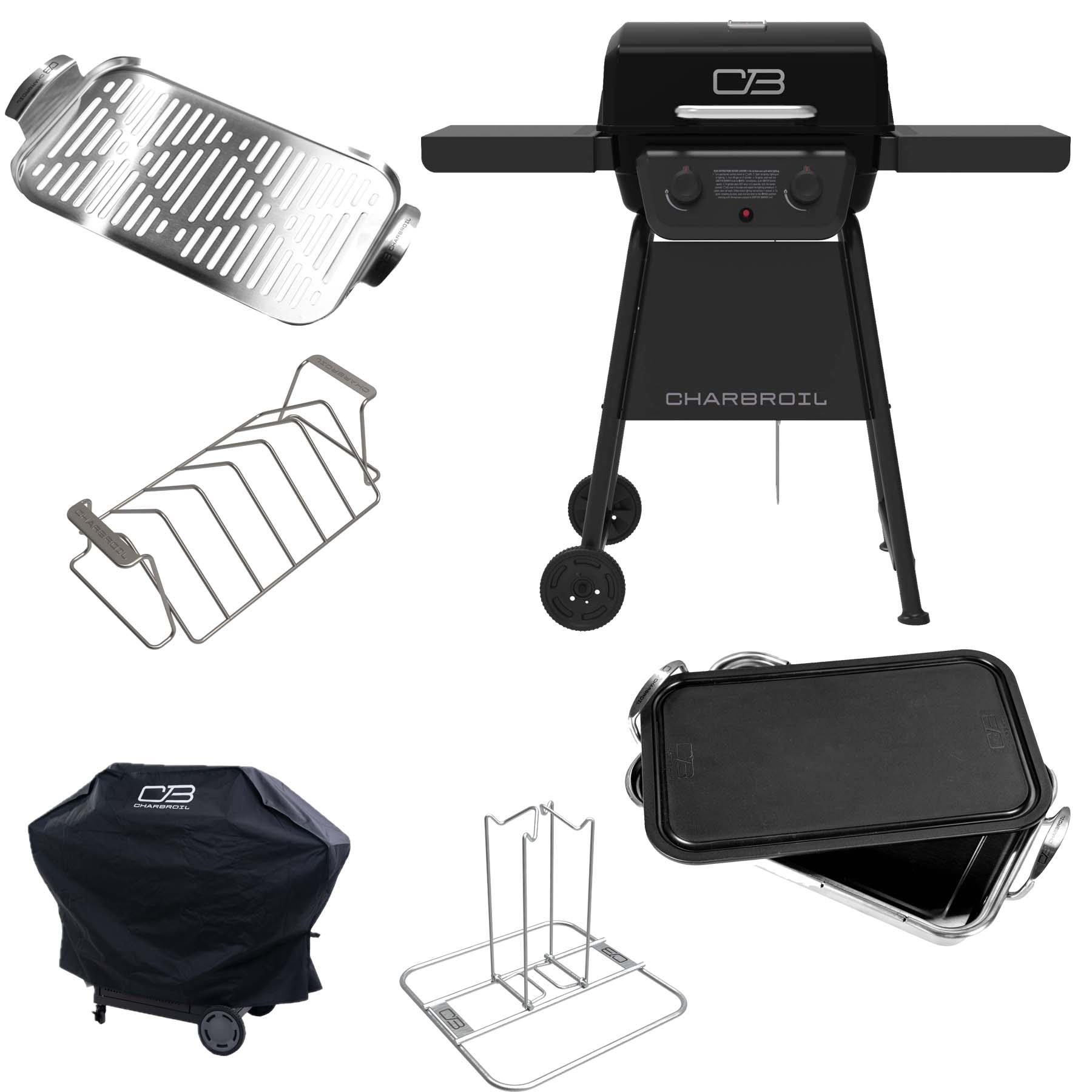 2-Burner Grill and Grill+ Accessory Package