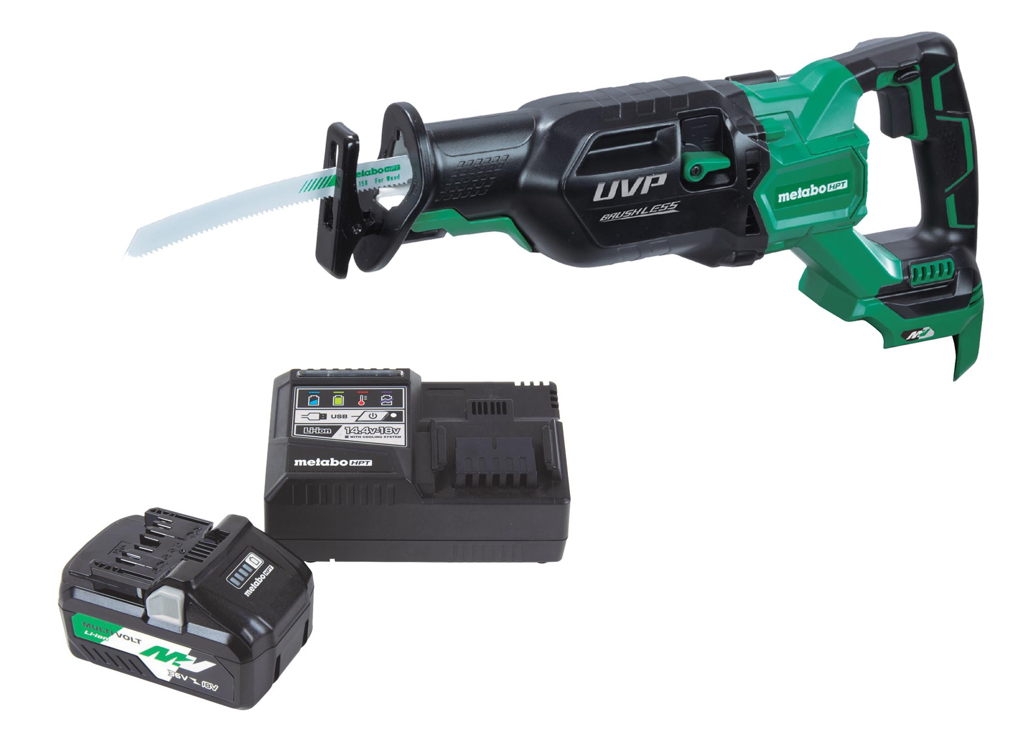 36V Reciprocating Saw with Starter Kit Package