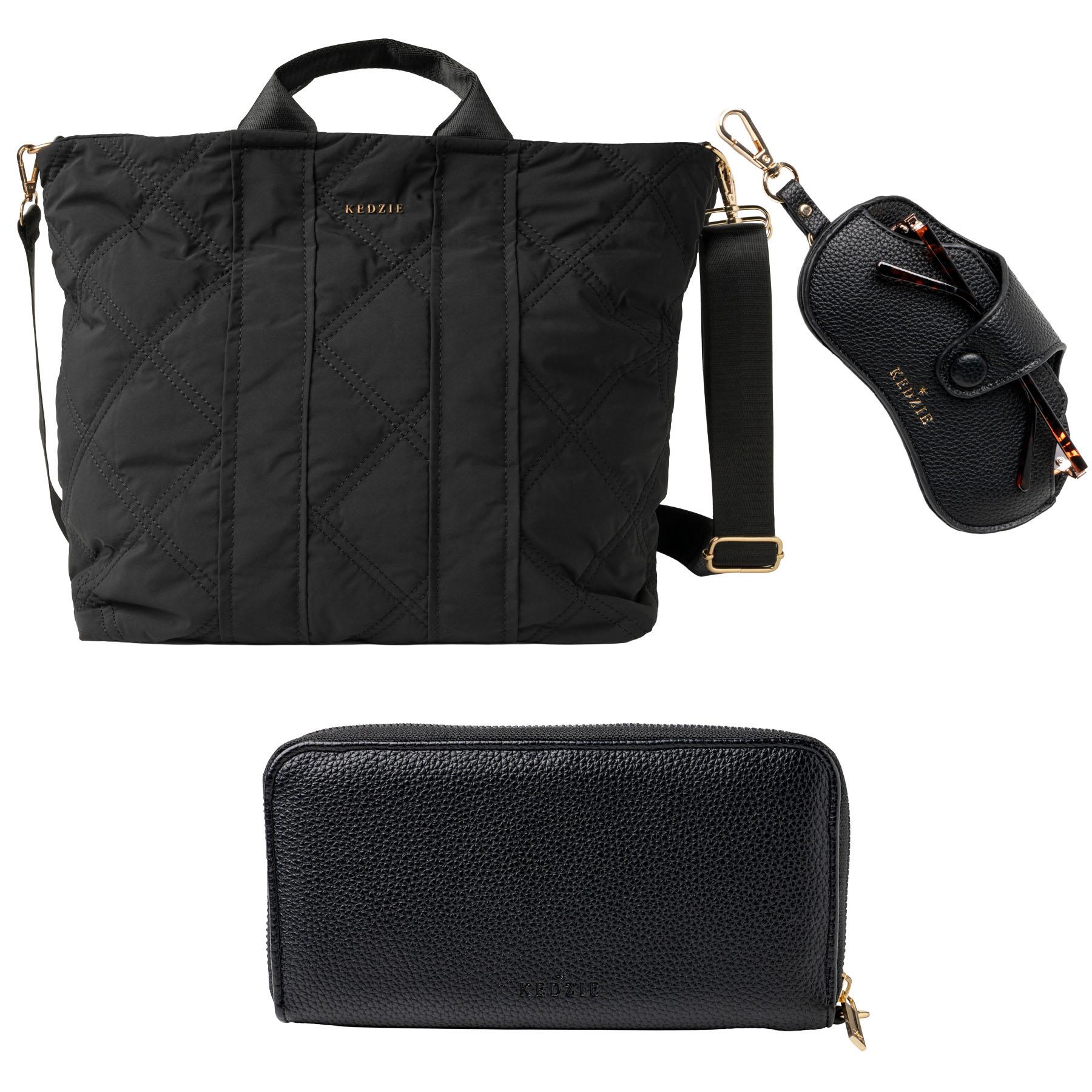 Kedzie Cloud 9 Tote and Clutch Package