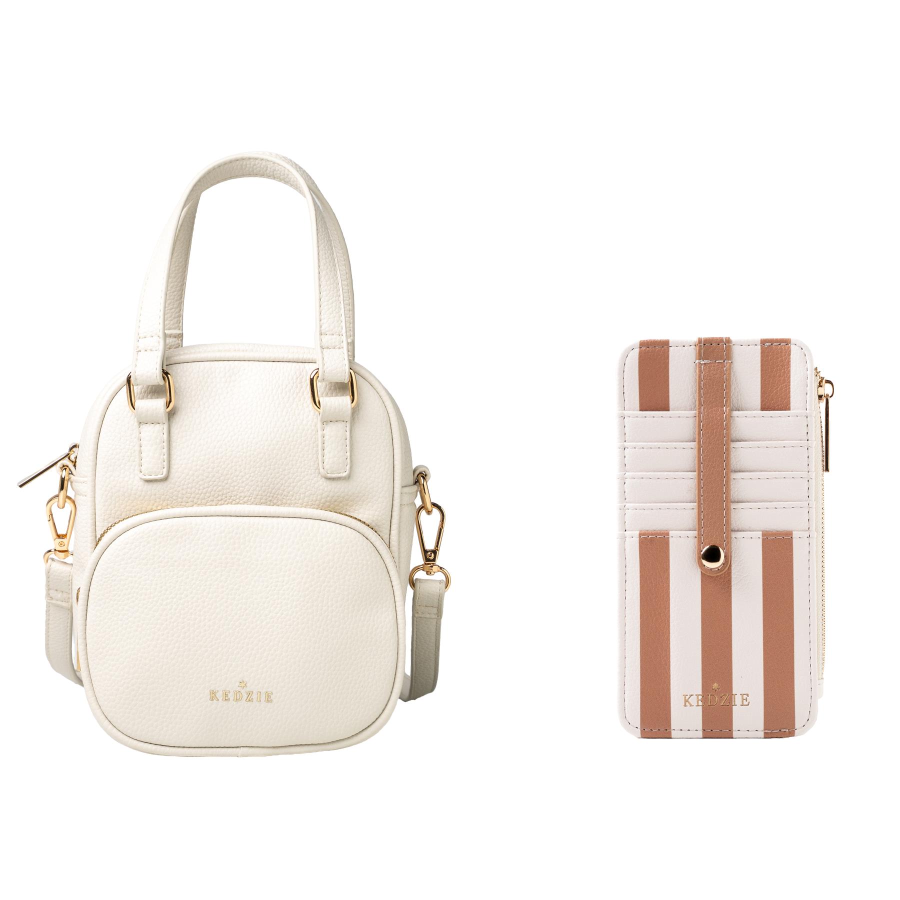 Kedzie Harper Crossbody Ivory Package