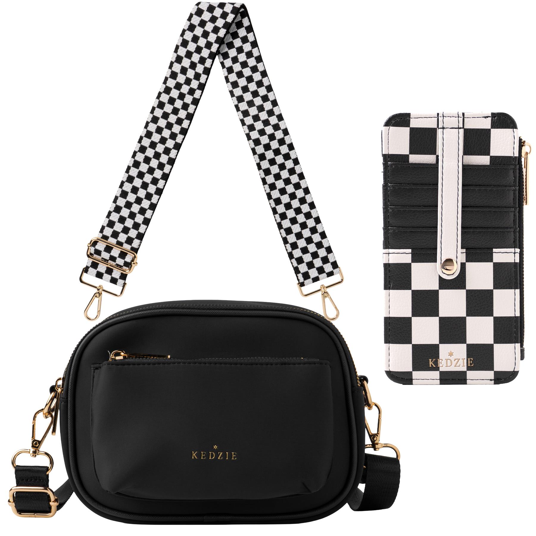 Kedzie Sloane Crossbody Black Package