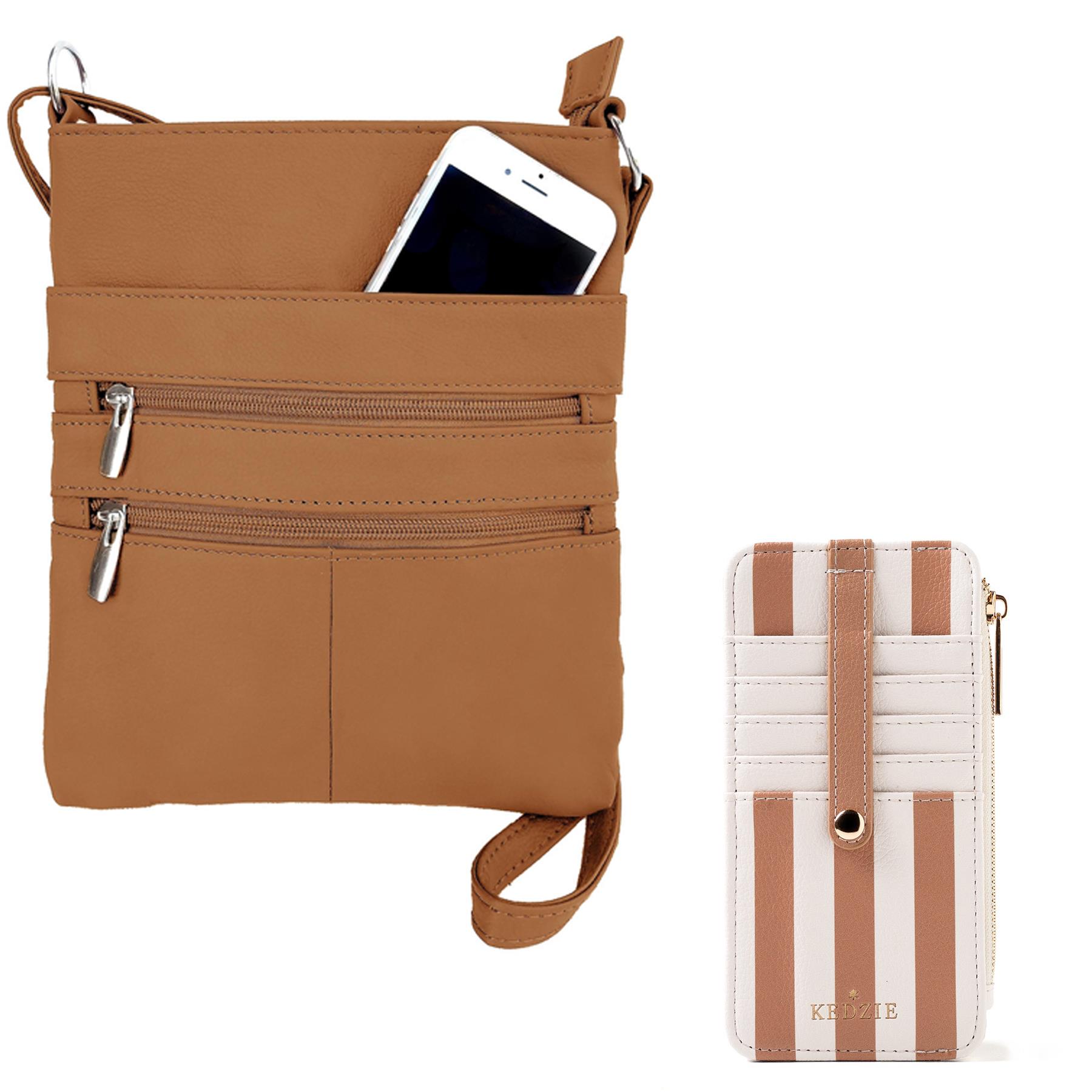 Everyday Crossbody and Zippered Wallet