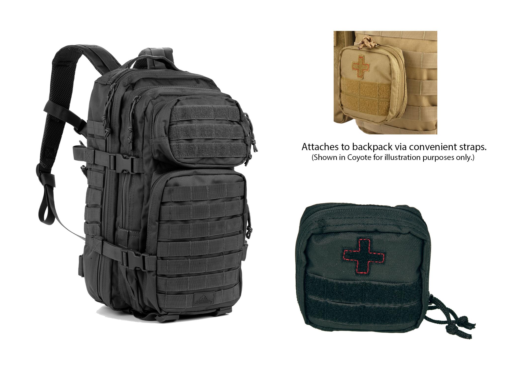 Outdoor Survival Kit - Black