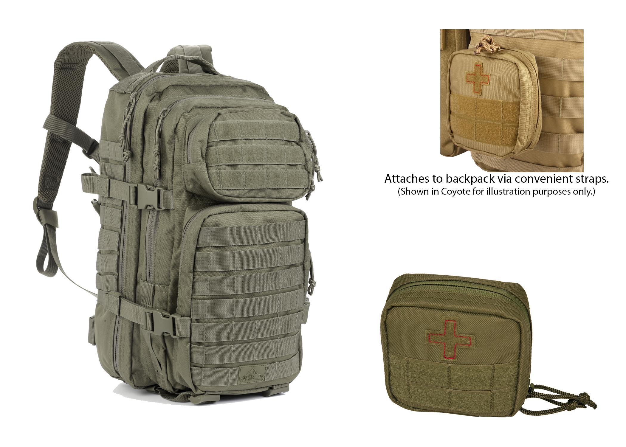 Outdoor Survival Kit - Olive Drab