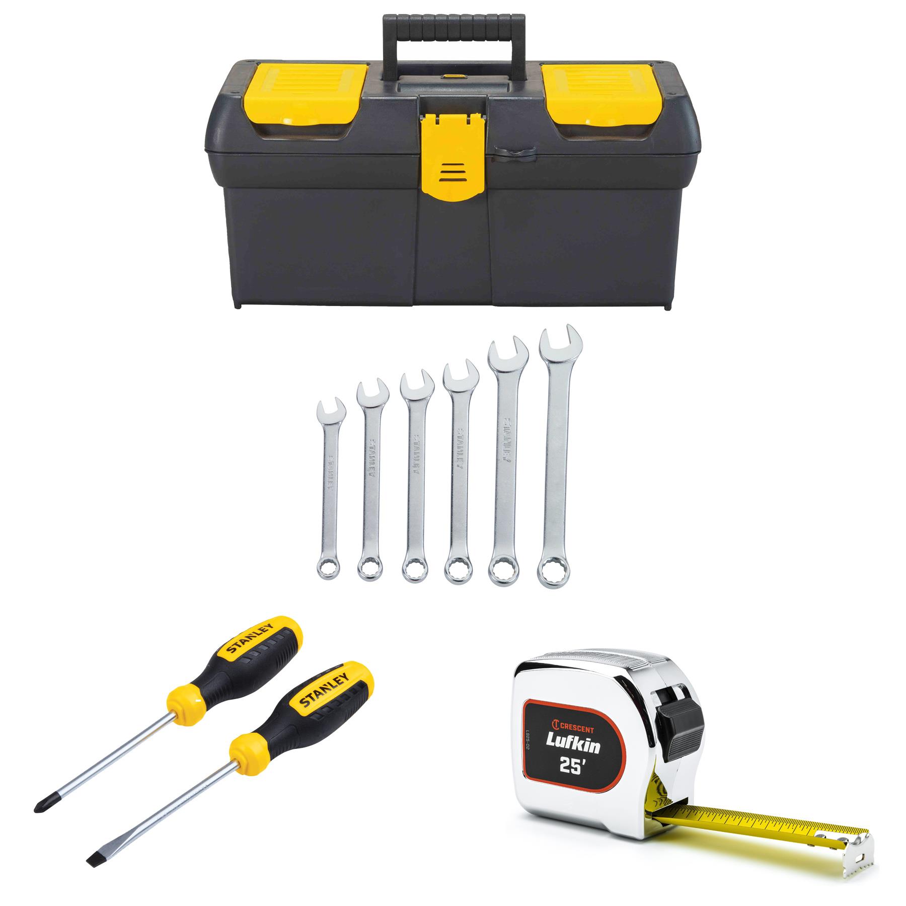 16" Portable Tool Box with Tools