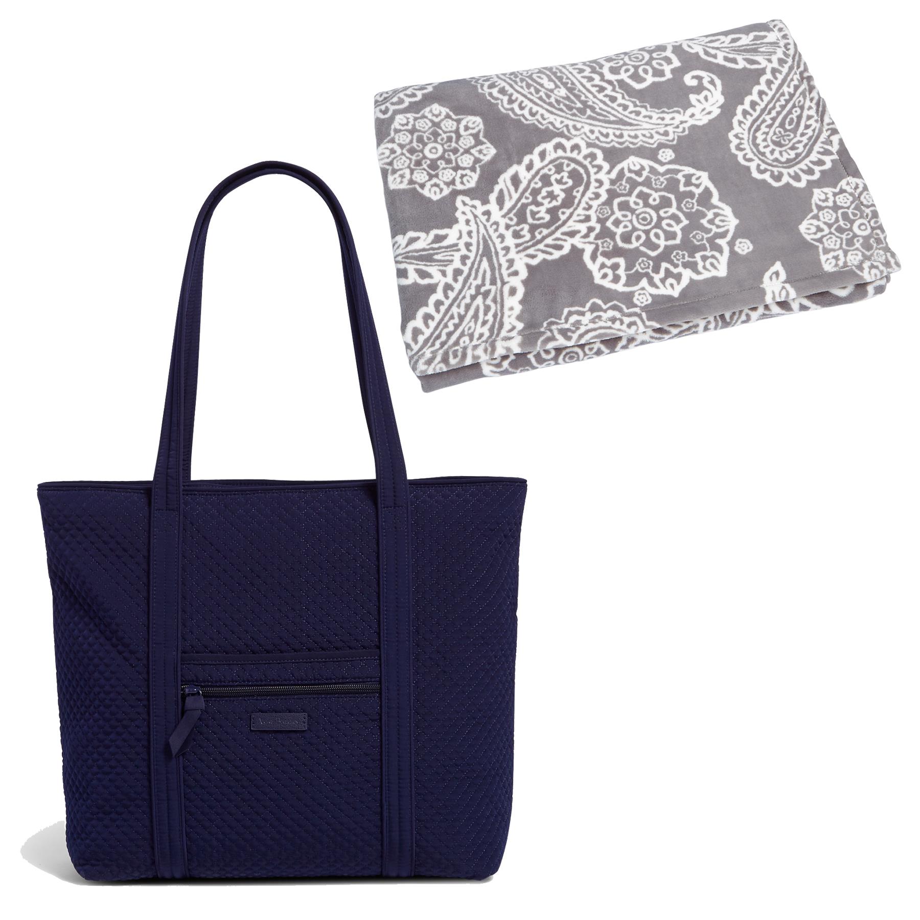 Vera Bradley Tote and Throw Package
