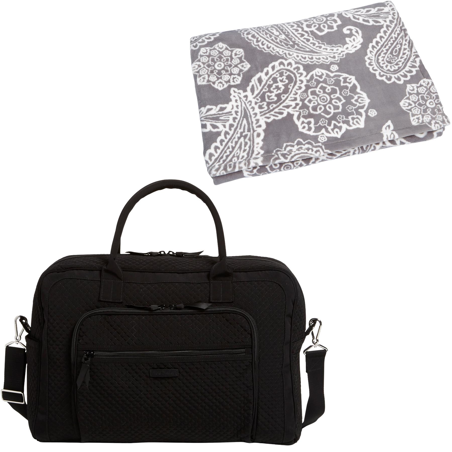 Vera Bradley Weekender and Throw Package