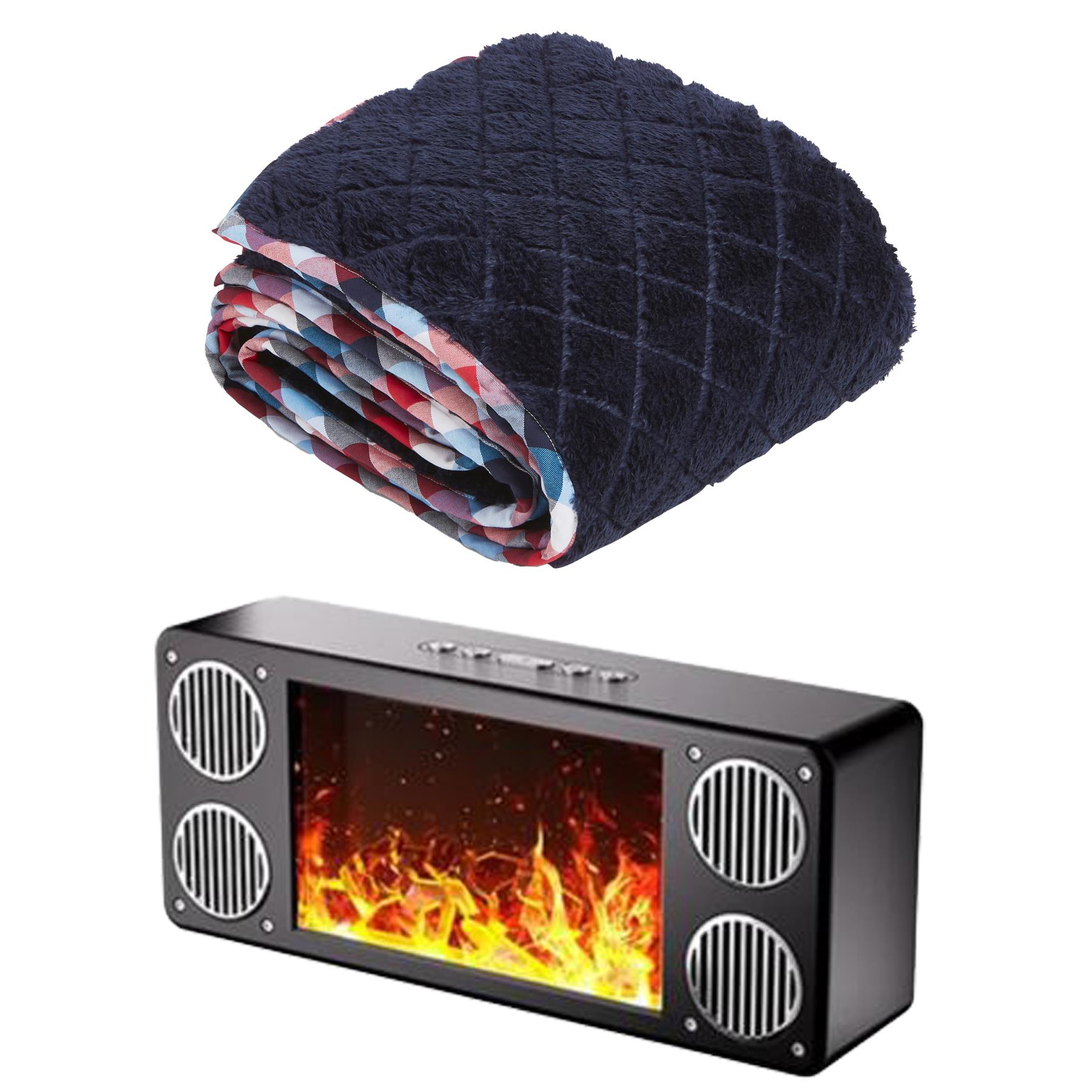Chill and Jam by the Fire Package - Patriotic Plaid