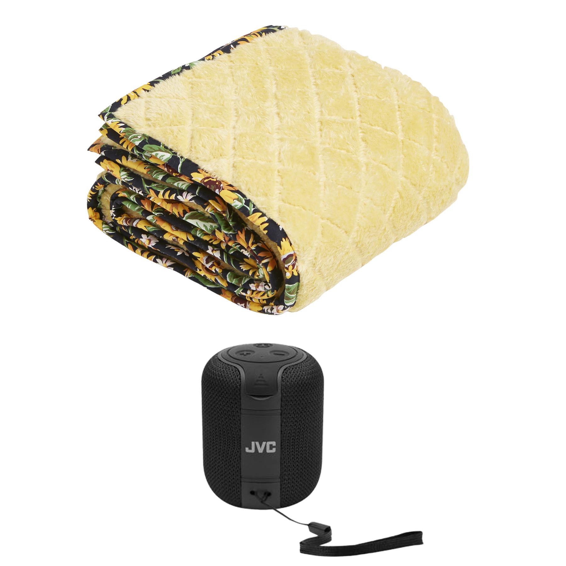 Throw and Speaker Package - Sunflowers
