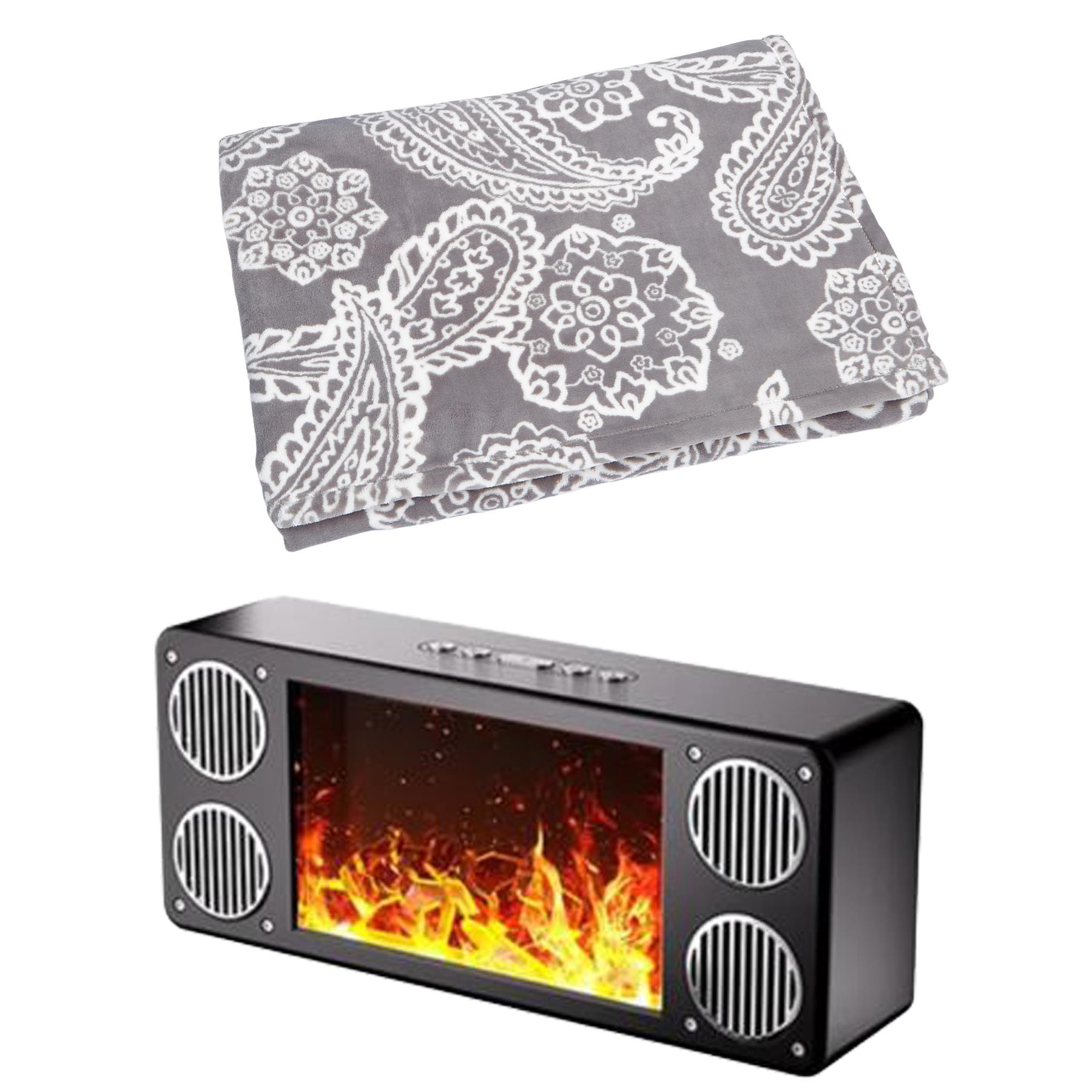 Chill and Jam by the Fire Package - Grey/White Bandana