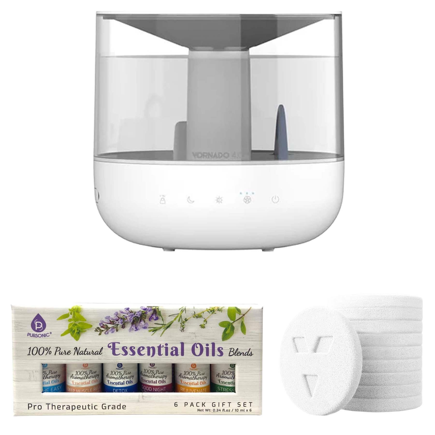 MISTIC 4 Ultrasonic Humidifier with Aromatherapy and Essential Oils (6 pack)