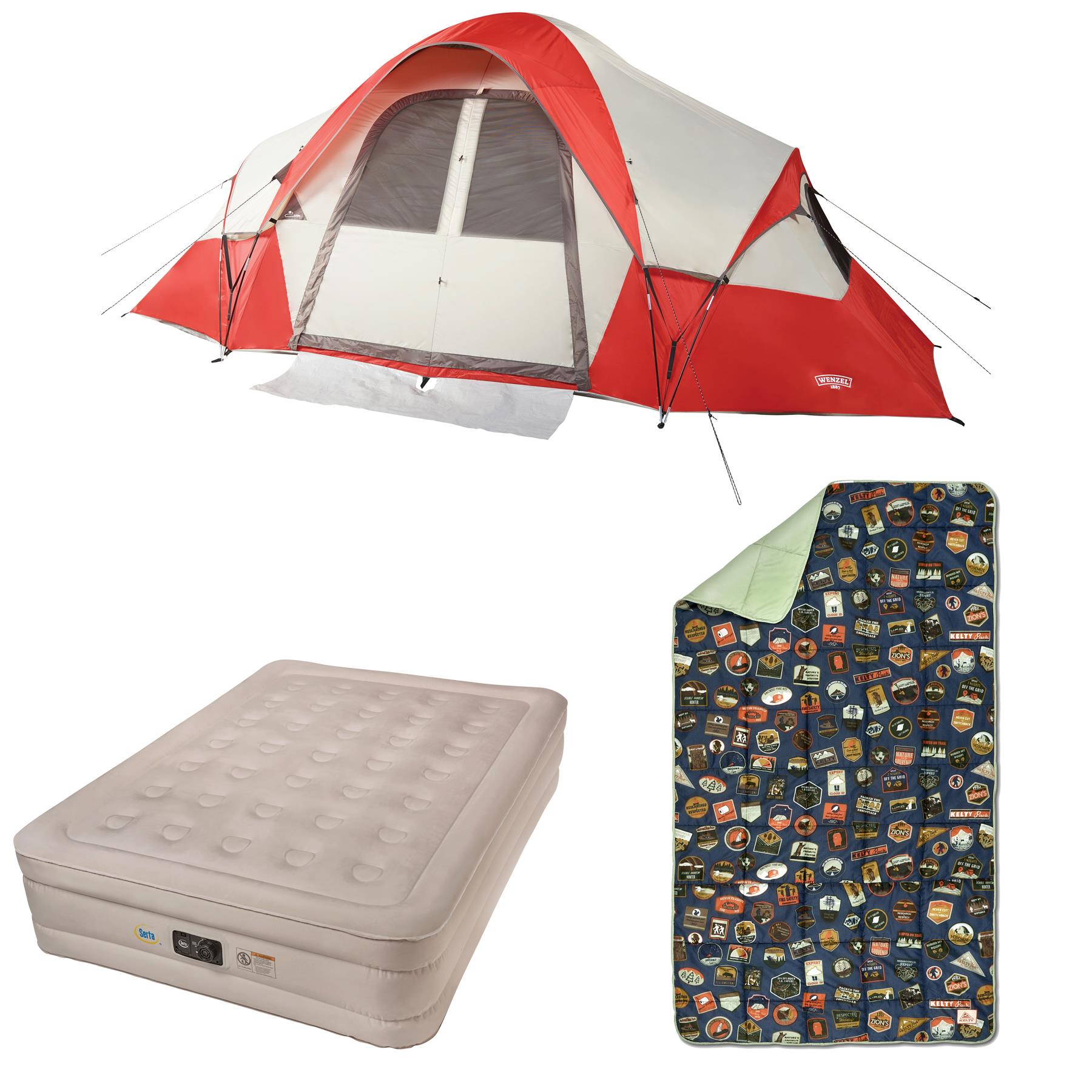 Tent & Sleep Camping Package