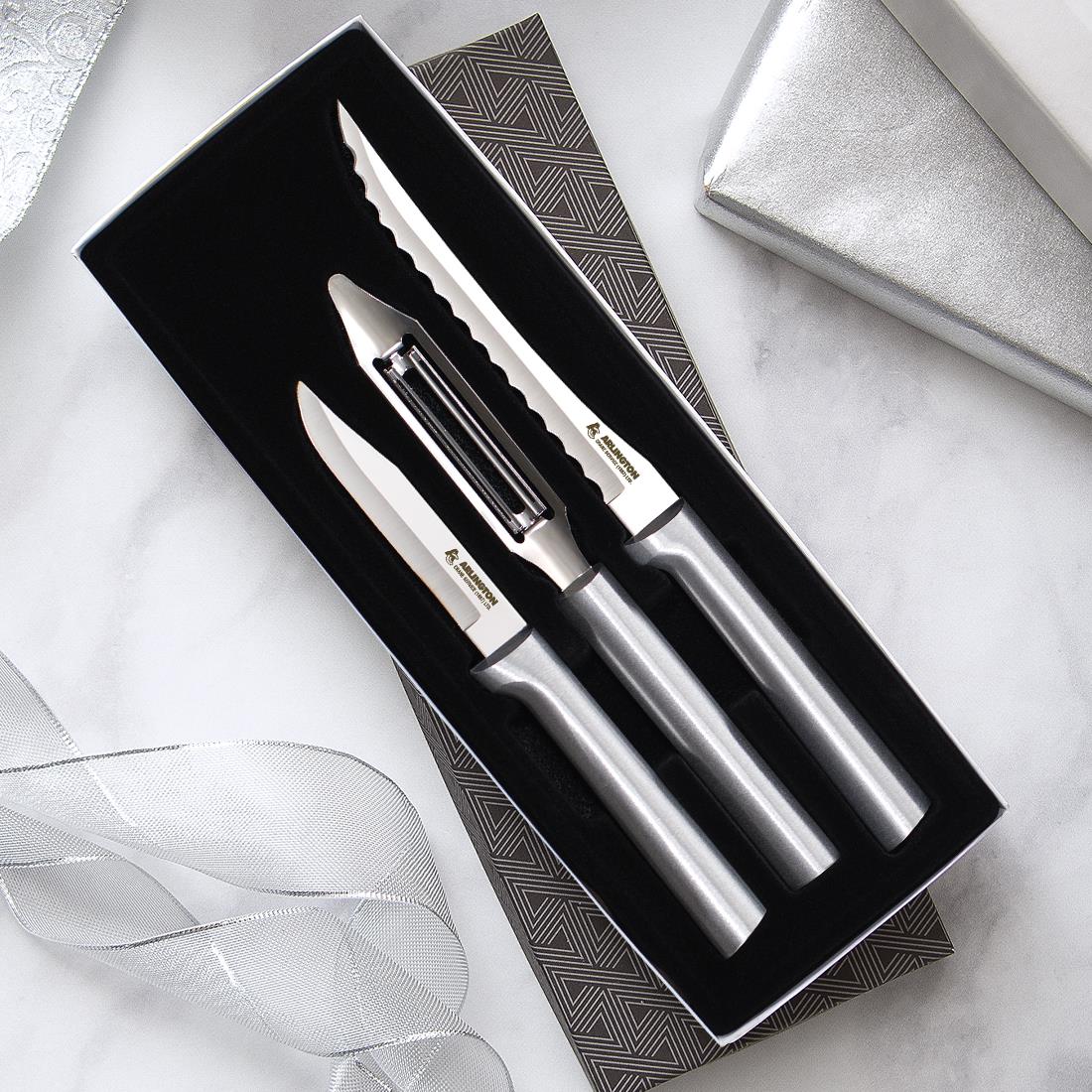 Peel, Pare & Slice Set - Aluminum Handle
