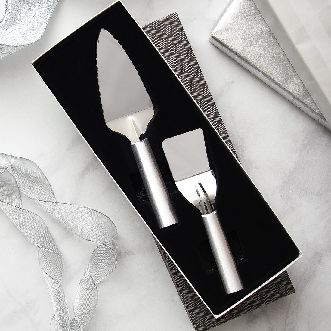 Serving Set - Aluminum Handle
