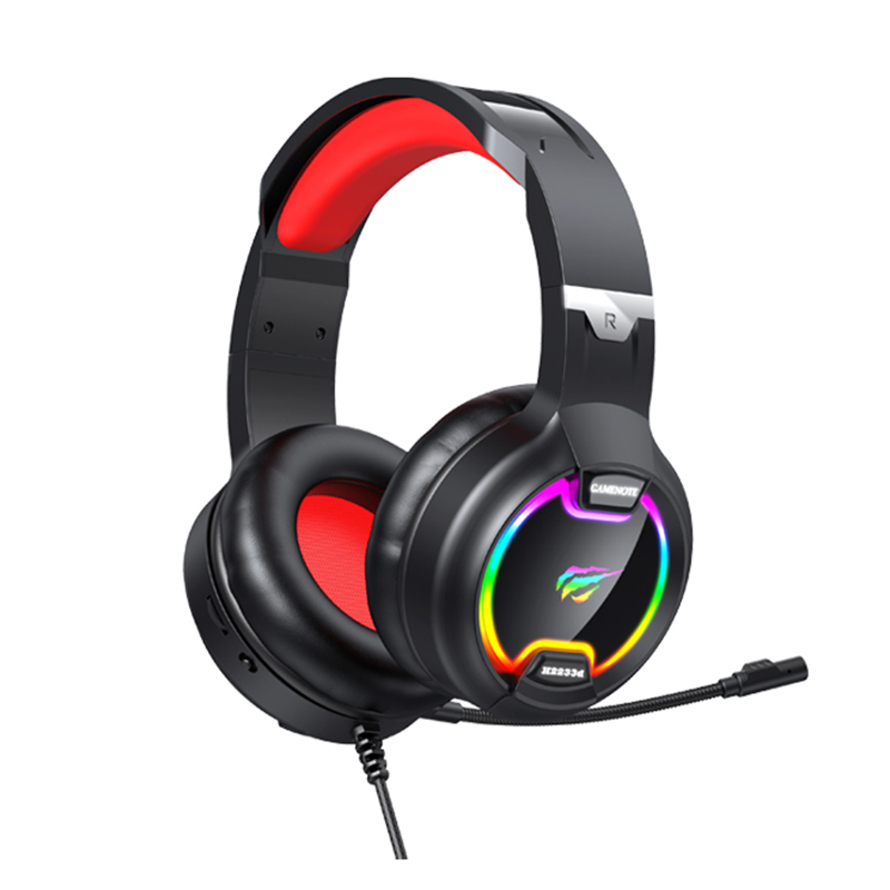 Havit H2233D 3.5mm+USB powered RGB Lighting Gaming Headset With Mic