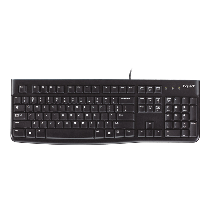Logitech K120 USB wired Keyboard_Black