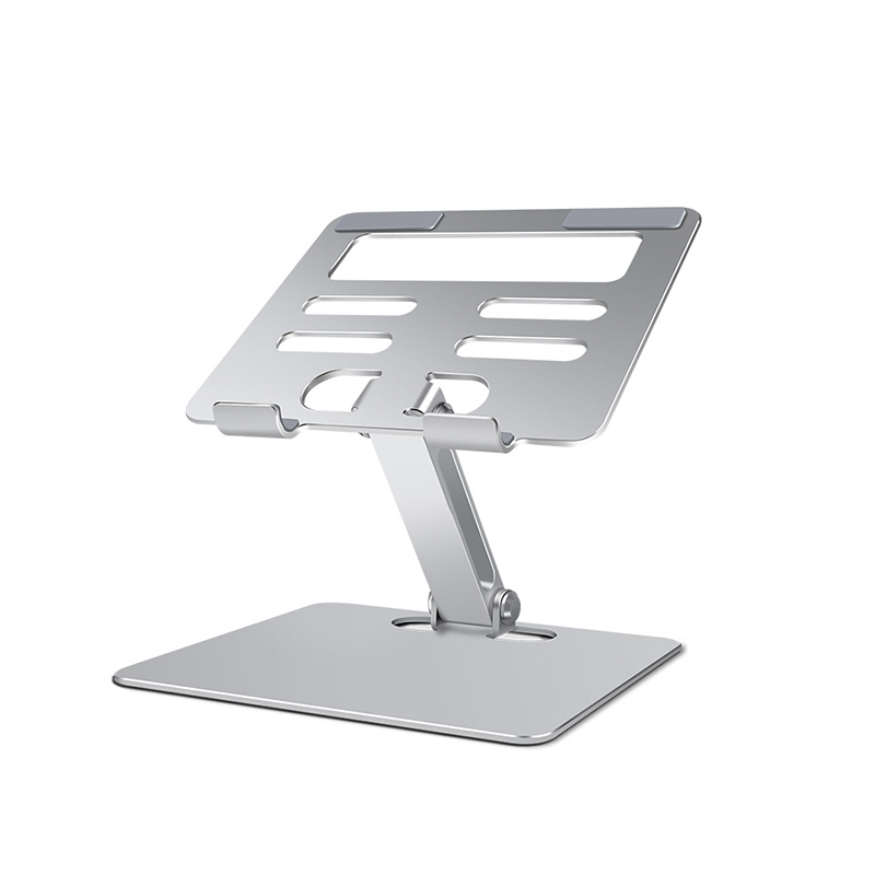 Aluminum Alloy MT132 Tablet and Phone Stands up to 14 inch with Cooling Foldable Adjustable Stand