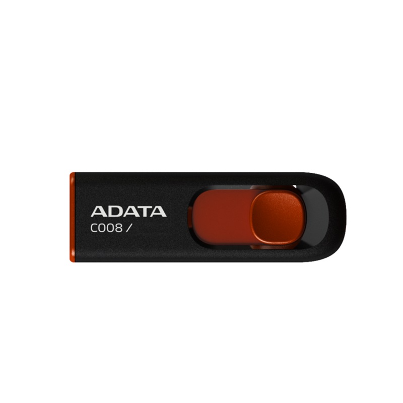 ADATA AC008 USB 2.0 Retractable Capless Flash Drive Option for 16GB and 32GB