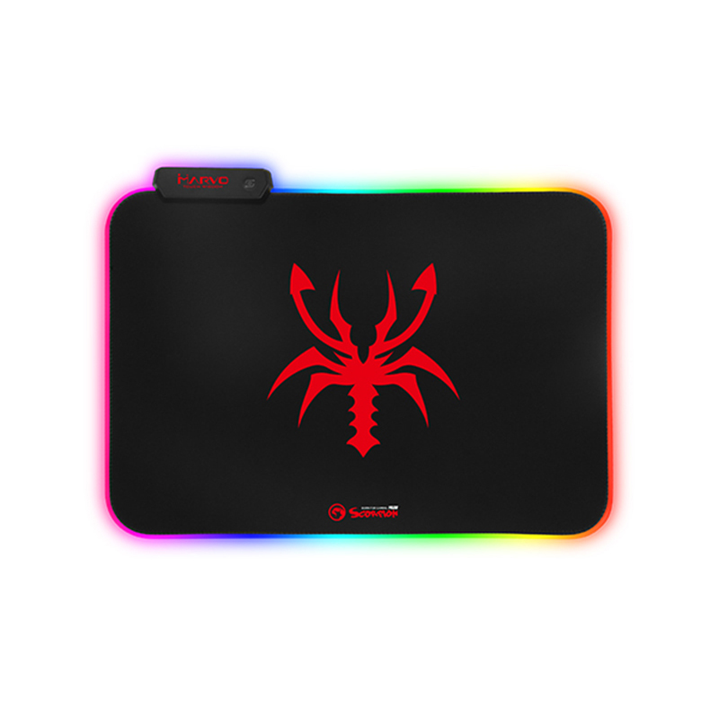 Marvo MG08 Size-M 350 x 250mm RGB Backlit Gaming Mouse Pad