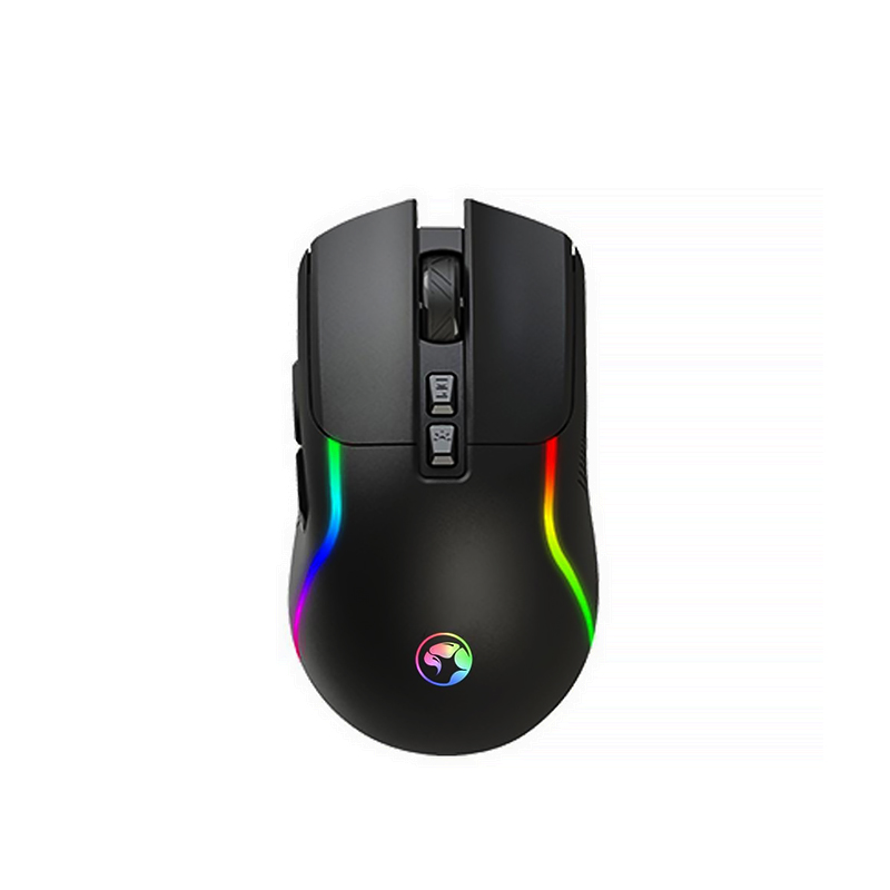 Marvo M292 Wired 7 colors Lighting, 8000DPI,7D Gaming Mouse_Black