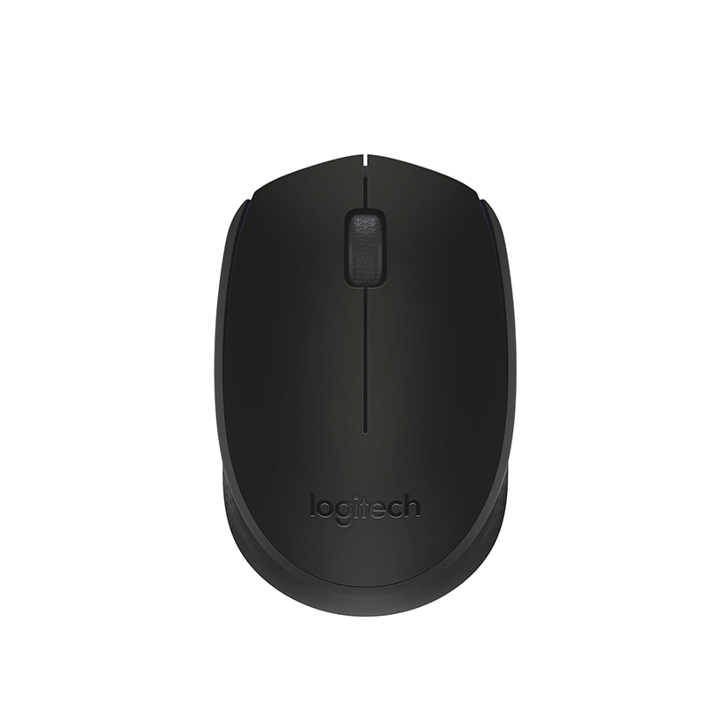 Logitech M170 2.4 GHz Wireless Mouse with USB Mini Receiver_Black