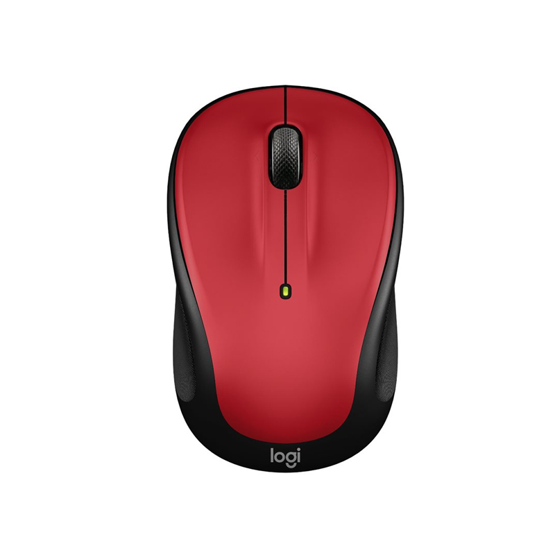 Logitech M325S 2.4 GHz Wireless Mouse_Red