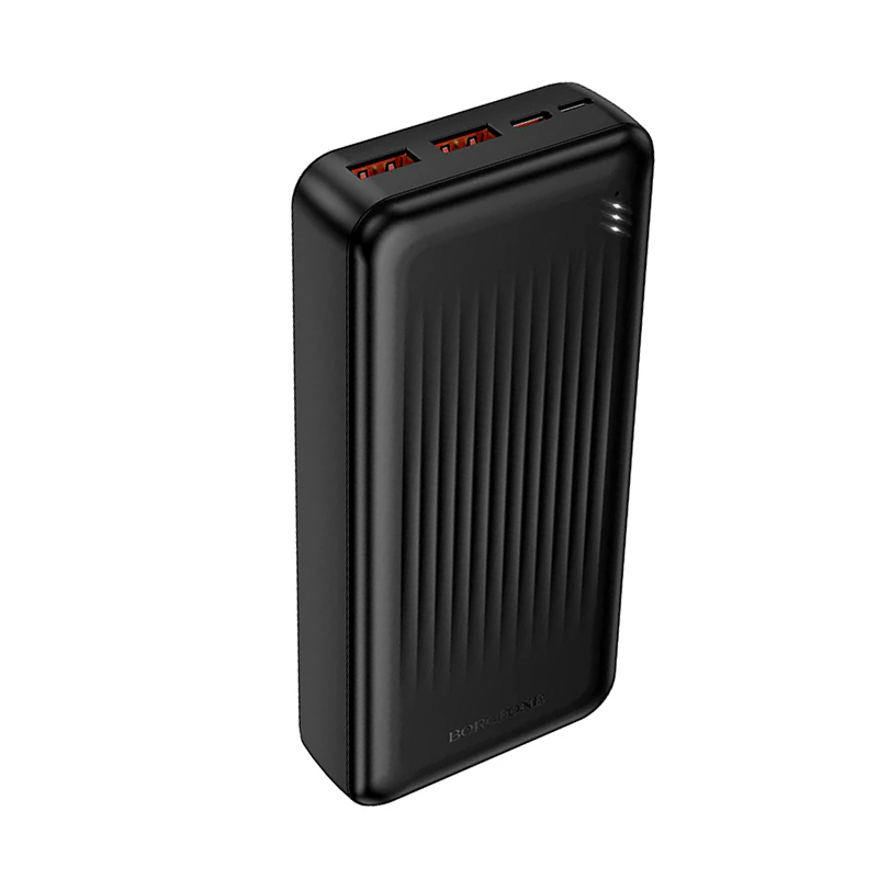 HOCO BOROFONE BJ80A 20000mAh Large Capacity 22.5W+PD20W QC3.0 Power Bank_Black