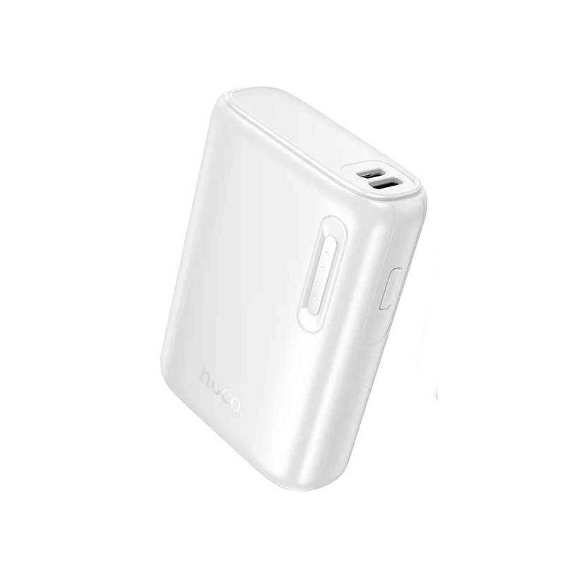 HOCO J158 5000mAh Fast Charging 3-Ports Power Bank_White