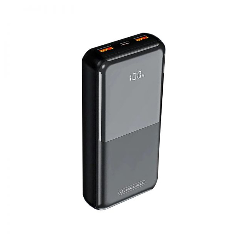 Jellico P29 20000mAh PD 20W, USB-A 22.5W Fast Charging with Intelligent Digital LED Display Power Bank
