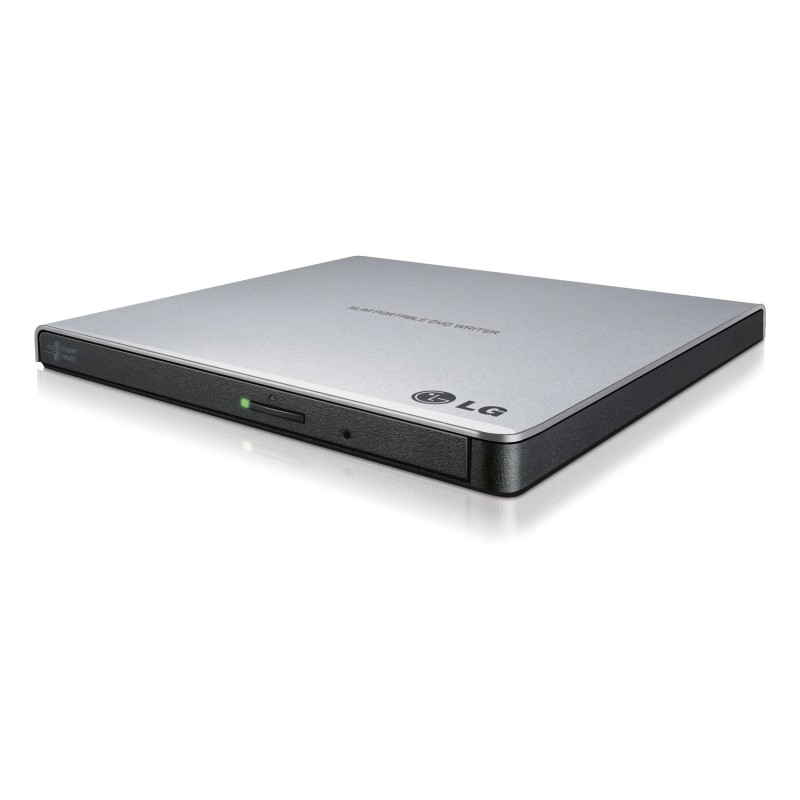 LG 8X USB 2.0 Super Multi Ultra Slim Portable DVD+/-RW External Drive with M-DISC Support_Silver