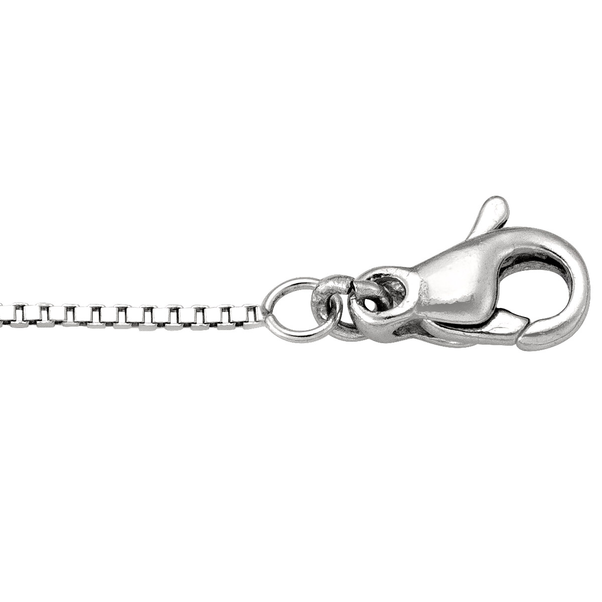 Platinum Solid Box Link - PT - Platinum - 16"