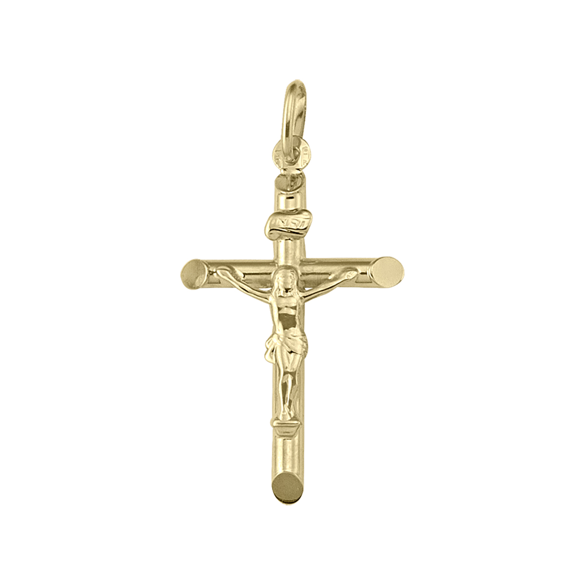 Yellow Gold Crucifix - 10K