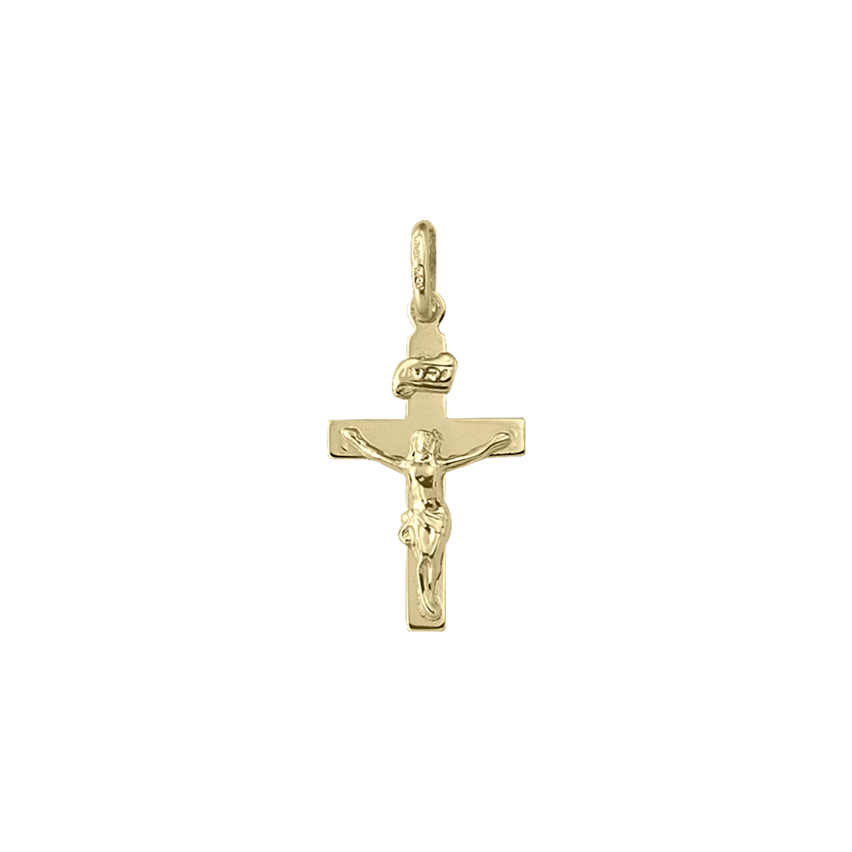 Yellow Gold Crucifix - 10K