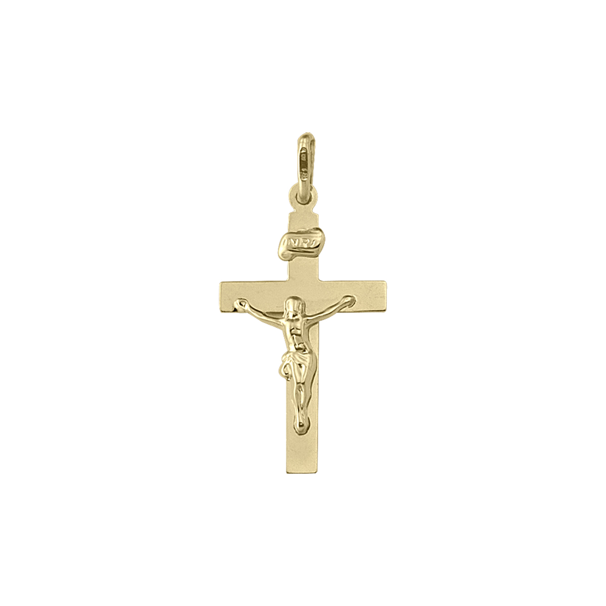 Yellow Gold Crucifix - 10K
