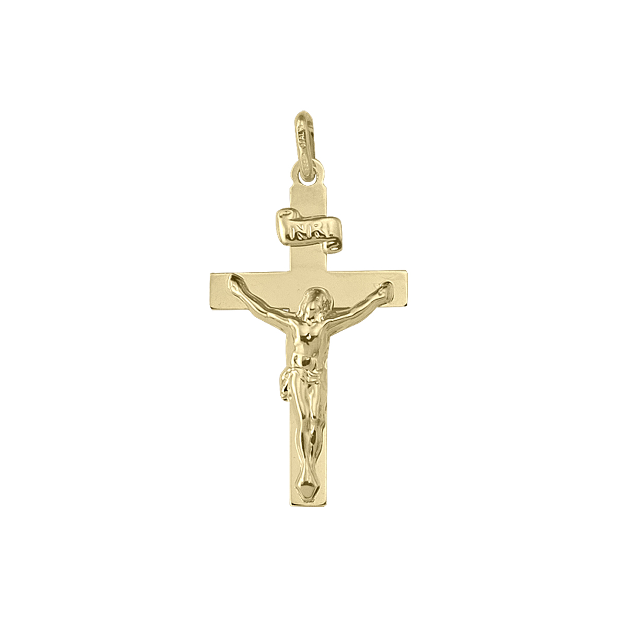 Yellow Gold Crucifix - 10K