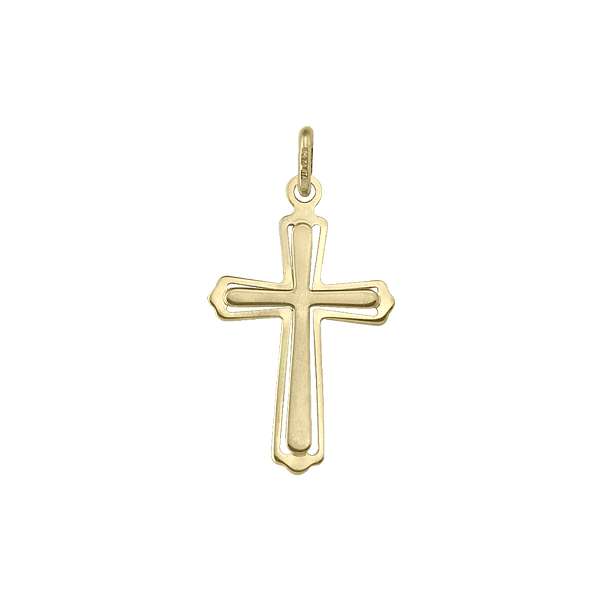 Yellow Gold Cross - 18K