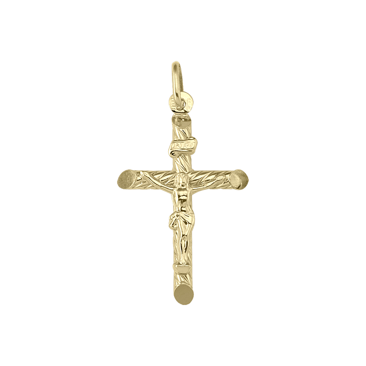 Yellow Gold Crucifix - 10K