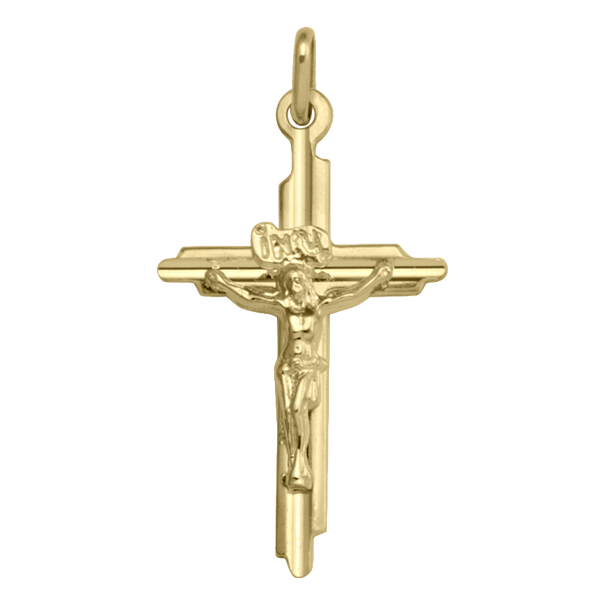 Yellow Gold Crucifix