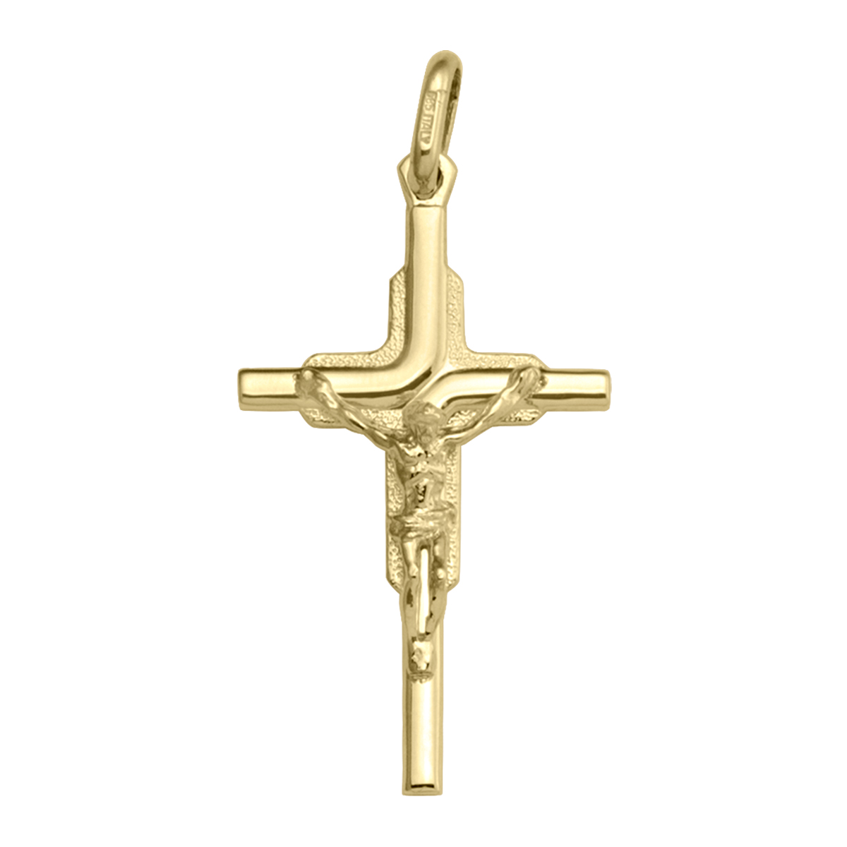 Yellow Gold Crucifix