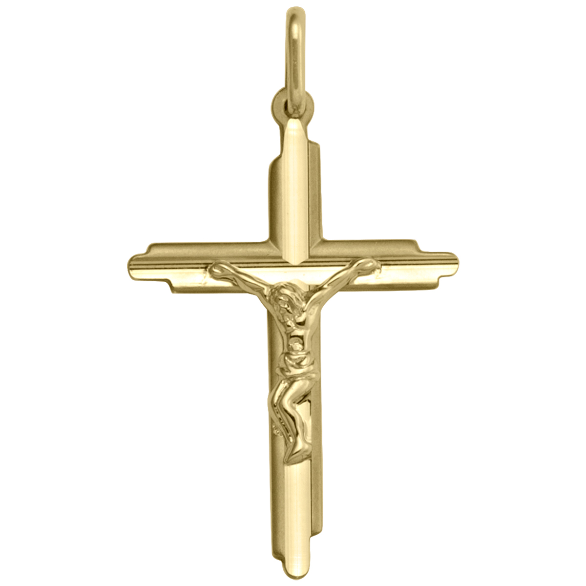 Yellow Gold Crucifix