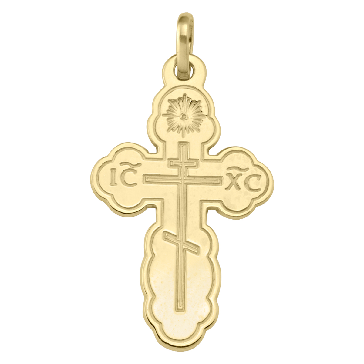 Yellow Gold Cross - 14K