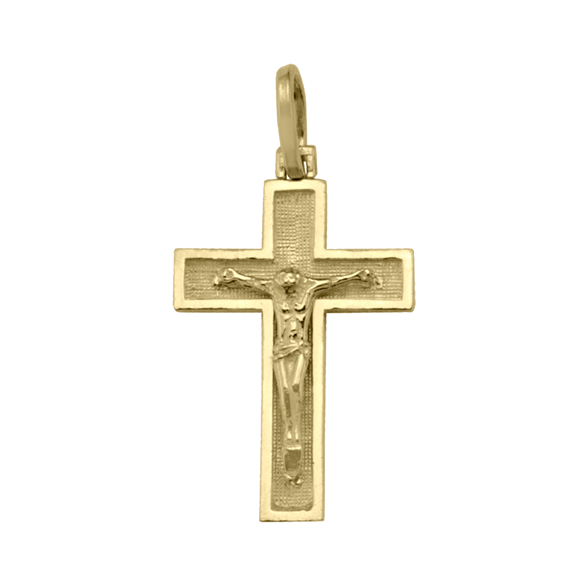 Yellow Gold Crucifix - 10K