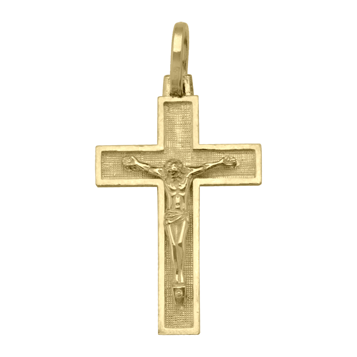 Yellow Gold Crucifix - 10K