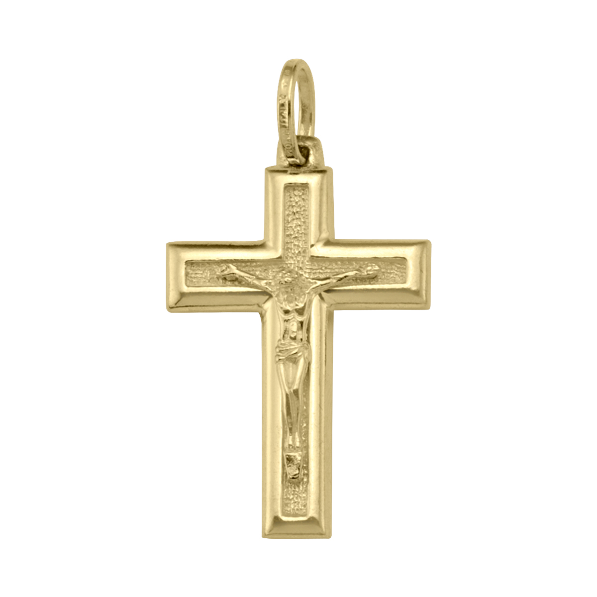 Yellow Gold Crucifix - 10K
