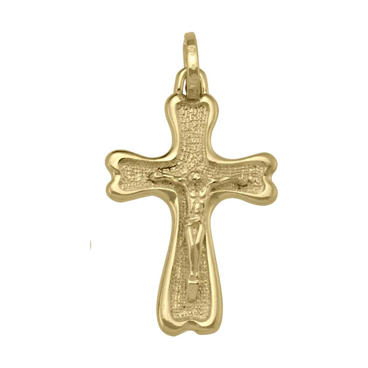 Yellow Gold Crucifix - 10K