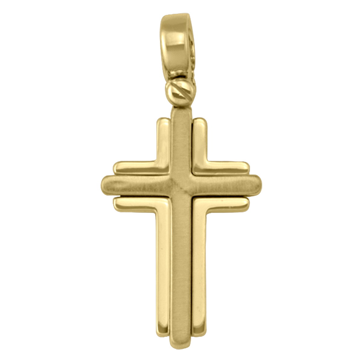 Yellow Gold Cross - 14K