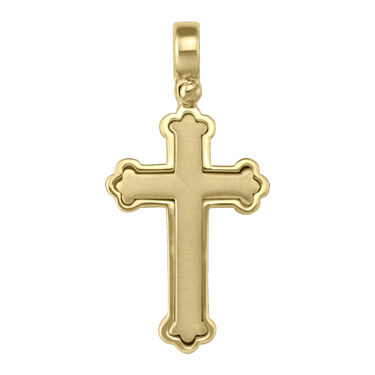 Yellow Gold Cross - 14K