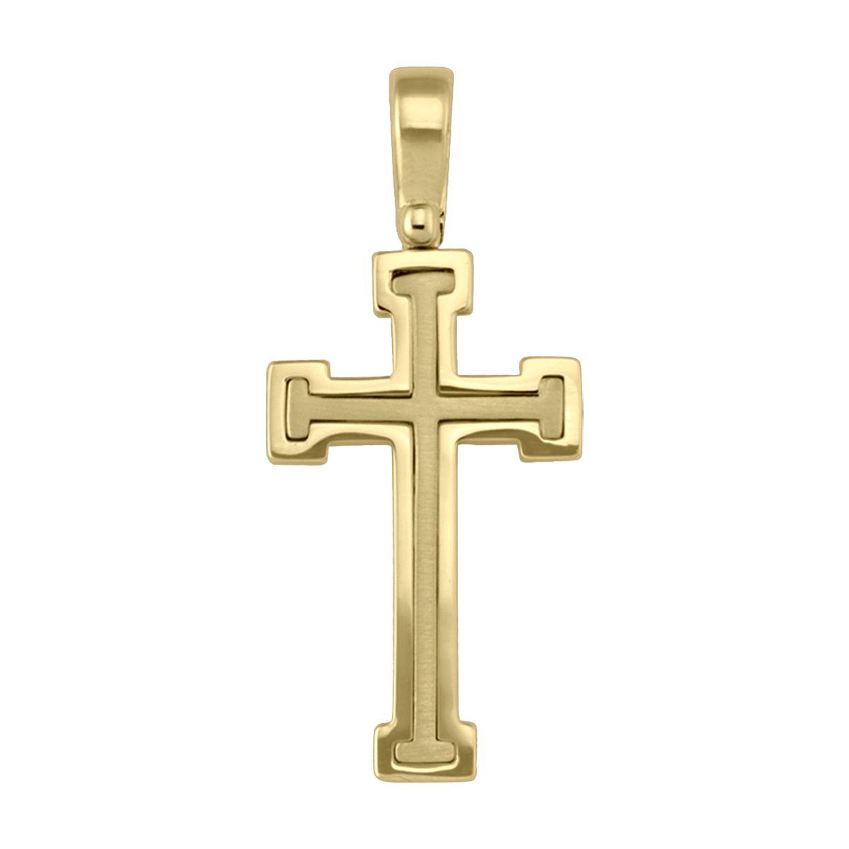 Yellow Gold Cross - 14K